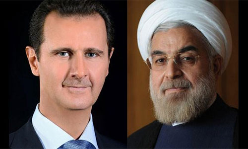 Rohani felicita a Al Assad por la victoria en Alepo